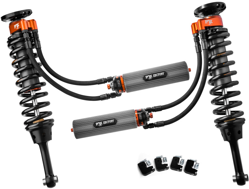 Fox Ford Raptor 3.0 Factory Series 7.9in Int. Bypass Remote Res. Front Coilover Set DSC Adj. - Blk FOX Coilovers  AXOPROS