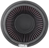 K&N Filter Universal Rubber Filter 5in Flange 6.5in Base 4.5in Top 5.5in Height K&N Engineering Air Filters - Universal Fit  AXOPROS
