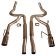 Roush 2005-2009 Ford Mustang GT/GT500 Enhanced Sound Dual Cat-Back Exhaust Kit Roush Catback  AXOPROS
