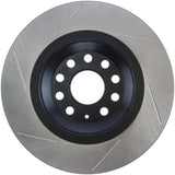 StopTech Power Slot 09 VW CC (Passat CC) / 06-09 Passat (except Syncro) Left Rear Slotted Rotor Stoptech Brake Rotors - Slotted  AXOPROS