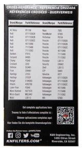 K&N Performance Oil Filter for 03-14 Volkswagen Jetta K&N Engineering Oil Filters  AXOPROS