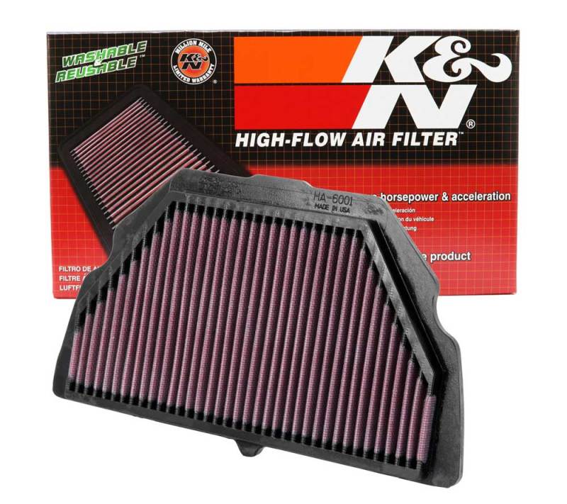 K&N 01-06 Honda CBR600F 600/CRB600F 4I Replacement Air Filter K&N Engineering Air Filters - Direct Fit  AXOPROS