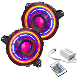 Oracle Oculus Bi-LED Projector Headlights for Jeep JL/Gladiator JT - w/ Simple Cntrl SEE WARRANTY ORACLE Lighting Headlights  AXOPROS