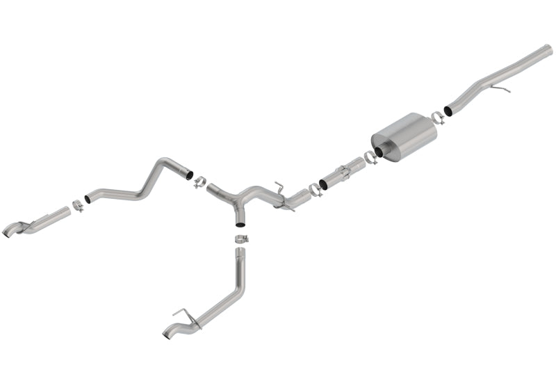 Borla 19 Chevrolet Silverado/GMC Sierra 1500 6.2L SS ATAK Catback Exhaust w/ Factory Tips Borla Catback  AXOPROS
