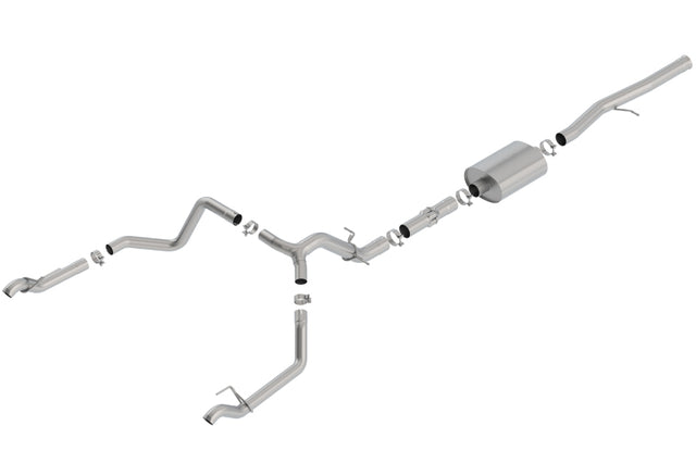 Borla 19 Chevrolet Silverado/GMC Sierra 1500 6.2L SS ATAK Catback Exhaust w/ Factory Tips Borla Catback  AXOPROS