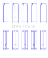 King Hyundai i30 G4FC Main Bearing Set King Engine Bearings Bearings  AXOPROS