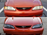 Raxiom 94-98 Mustang Axial Series Cobra Style Headlights- Black Housing (Clear Lens) Raxiom Headlights  AXOPROS