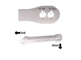 Vortex Racing Vortex Racing 07-12 Kawasaki ZX600 Ninja ZX-6R,13-24 ZX636 ZX-6R Lowering Link Kit- Silver Lowering Springs aftermarket performance part