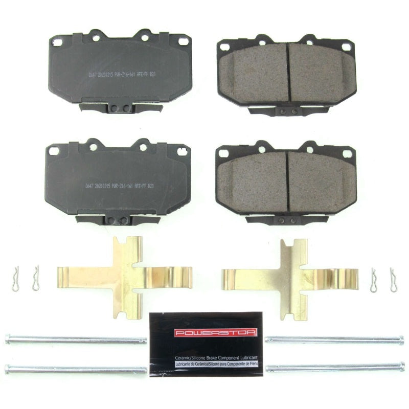 Power Stop 89-96 Nissan 300ZX Front Z23 Evolution Sport Brake Pads w/Hardware PowerStop Brake Pads - Performance  AXOPROS