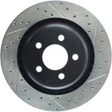 StopTech SportStop 06-09 Chrysler SRT-8 Rear Left Drilled & Slotted Rotor Stoptech Brake Rotors - Slot & Drilled  AXOPROS