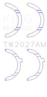 King AUDI AAH, BUG, CCWA,CTBA Thrust Washer Set King Engine Bearings Bearings  AXOPROS