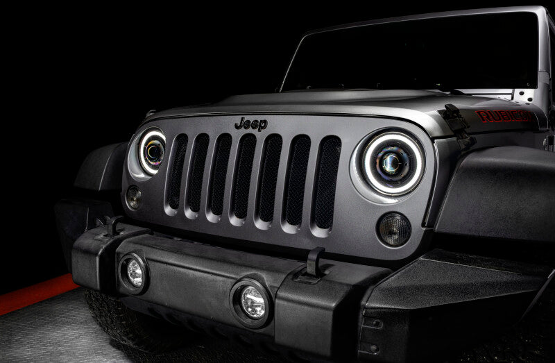 Oracle Oculus 7in Bi-LED Projector Headlights for Jeep Wrangler JK - 6000K SEE WARRANTY ORACLE Lighting Headlights  AXOPROS