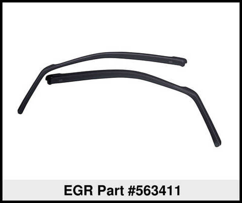 EGR 99-15 Ford Super Duty In-Channel Window Visors - Set of 2 (563411) EGR Wind Deflectors  AXOPROS