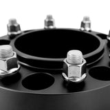Borne Off-Road Wheel Spacers - 6x139.7 - 93.1 - 50mm - M12 - Black Borne Off-Road Wheel Spacers & Adapters  AXOPROS