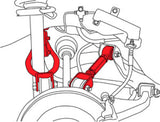 SPC Performance 89-94 Nissan 240SX/90-96 300ZX Rear Adjustable Control Arms SPC Performance Control Arms  AXOPROS