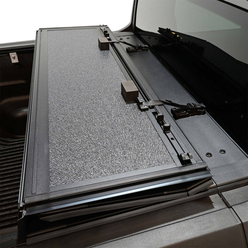 Westin 22-23 Ford Maverick 4WD 4ft. 6in. Bed Hard Tri-Fold Tonneau Cover - Black Westin Tonneau Covers - Hard Fold  AXOPROS