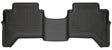 Husky Liners 2019 Ford Ranger SuperCrew WeatherBeater 2nd Row Black Floor Liners Husky Liners Floor Mats - Rubber  AXOPROS