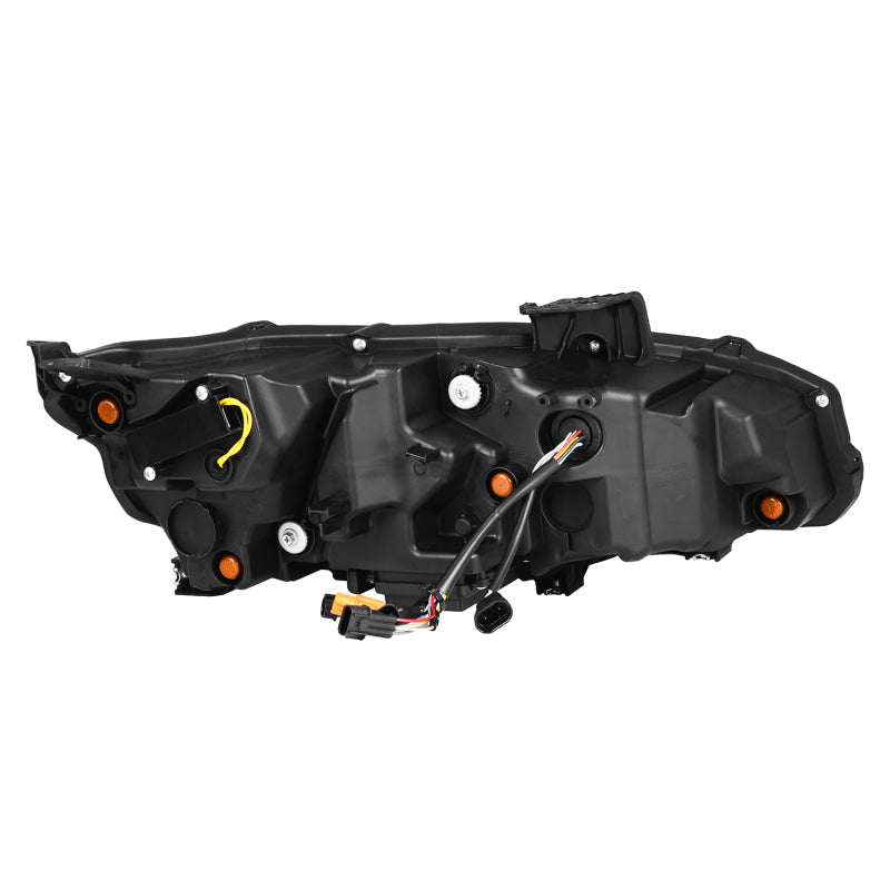 AlphaRex 16-21 Honda Civic NOVA-Series LED Proj Headlights Alpha-Black w/Actv Lgt & Seq.Sig / SB DRL AlphaRex Headlights  AXOPROS