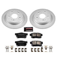 Power Stop 13-15 Acura ILX Rear Z17 Evolution Geomet Coated Brake Kit PowerStop Brake Kits - Performance Blank  AXOPROS