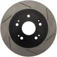 StopTech Power Slot 09-10 Acura TSX / 08-10 Honda Accord Rear Right Slotted Rotor Stoptech Brake Rotors - Slotted  AXOPROS
