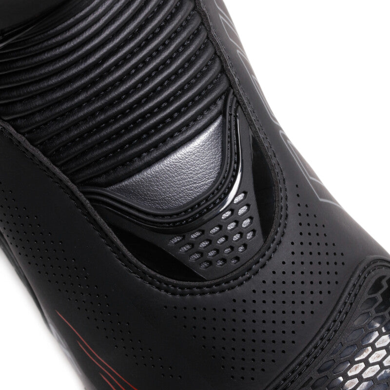 Dainese Torque 4 Air Boots Black/Red-Lava Size - 45 Dainese Motorcycle Boots  AXOPROS