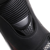 Dainese Torque 4 Air Boots Black/Red-Lava Size - 45 Dainese Motorcycle Boots  AXOPROS
