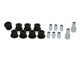 Whiteline Plus 10/89-8/94 Mazda 323 BG Astina / Familia Rear Inner & Outer Control Arm Bushing Kit Whiteline Bushing Kits  AXOPROS