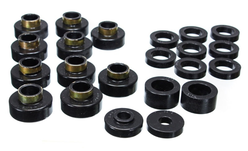 Energy Suspension Cj5-7 Body Mounts - Black Energy Suspension Bushing Kits  AXOPROS