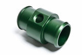 Radium Engineering Radium Engineering Universal Hose Barb Adapter For 1-1/4in ID Hose ( w/ 1/4NPT Port) - Green Fittings aftermarket performance part