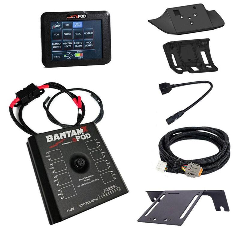 SPOD sPOD 2023+ Ford F250/F350 Super Duty BantamX Touchscreen Vehicle Power Management Kit Switch Panels aftermarket performance part