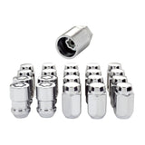 McGard 5 Lug Hex Install Kit (Clamshell) w/Locks (Cone Seat Nut) M12X1.5 / 13/16 Hex - Chrome McGard Lug Nuts  AXOPROS