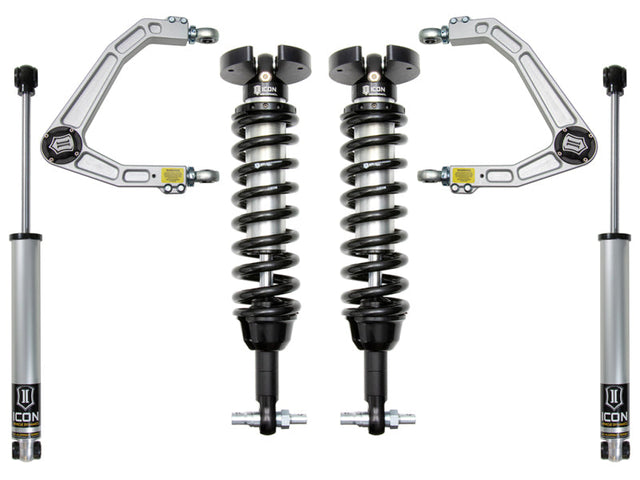 ICON 2019+ GM 1500 1.5-3.5in Stage 2 Suspension System w/Billet Uca ICON Coilovers  AXOPROS
