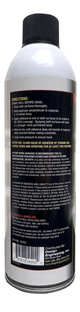 DEI Hi Temp Spray Adhesive 13.3 oz. Can (Aerosol) DEI Sealants  AXOPROS
