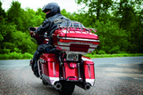 Kuryakyn Tri-Line Accent For Rear Tour-Pak Light Chrome Kuryakyn Tail Lights  AXOPROS