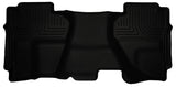 Husky Liners 14 Chevrolet Silverado/14 GMC Sierra 1500 Weatherbeater Black 2nd Seat Floor Liner Husky Liners Floor Mats - Rubber  AXOPROS