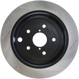 StopTech Power Slot 2015 Subaru WRX (w/o EyeSight) Rear Right Slotted Rotor Stoptech Brake Rotors - Slotted  AXOPROS