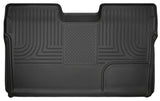 Husky Liners 09-12 Ford F-150 Super Crew WeatherBeater Black Rear Cargo Liner Husky Liners Floor Mats - Rubber  AXOPROS