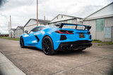 Corsa 20-25 Chevrolet Corvette C8 RWD 3in Valved Cat-Back w/AFM w/4.5in Carbon Fiber Black PVD Tips CORSA Performance Catback  AXOPROS