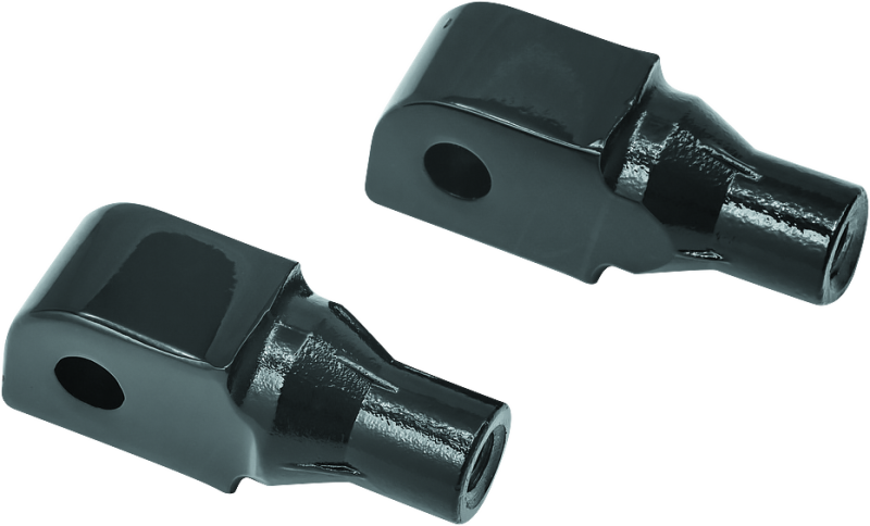 Kuryakyn Tapered Adapter Honda Gloss Black Kuryakyn Footpegs  AXOPROS