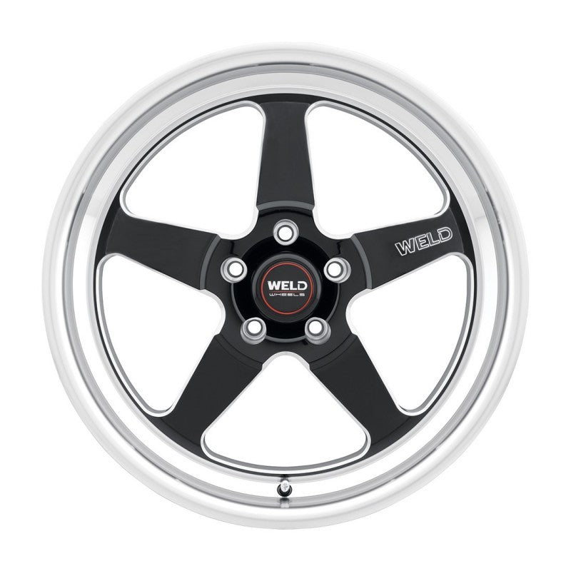 Weld S155 17x10 Ventura Drag 5x112 ET40 BS7.1 Gloss BLK MIL DIA 78.1 Weld Wheels - Cast  AXOPROS