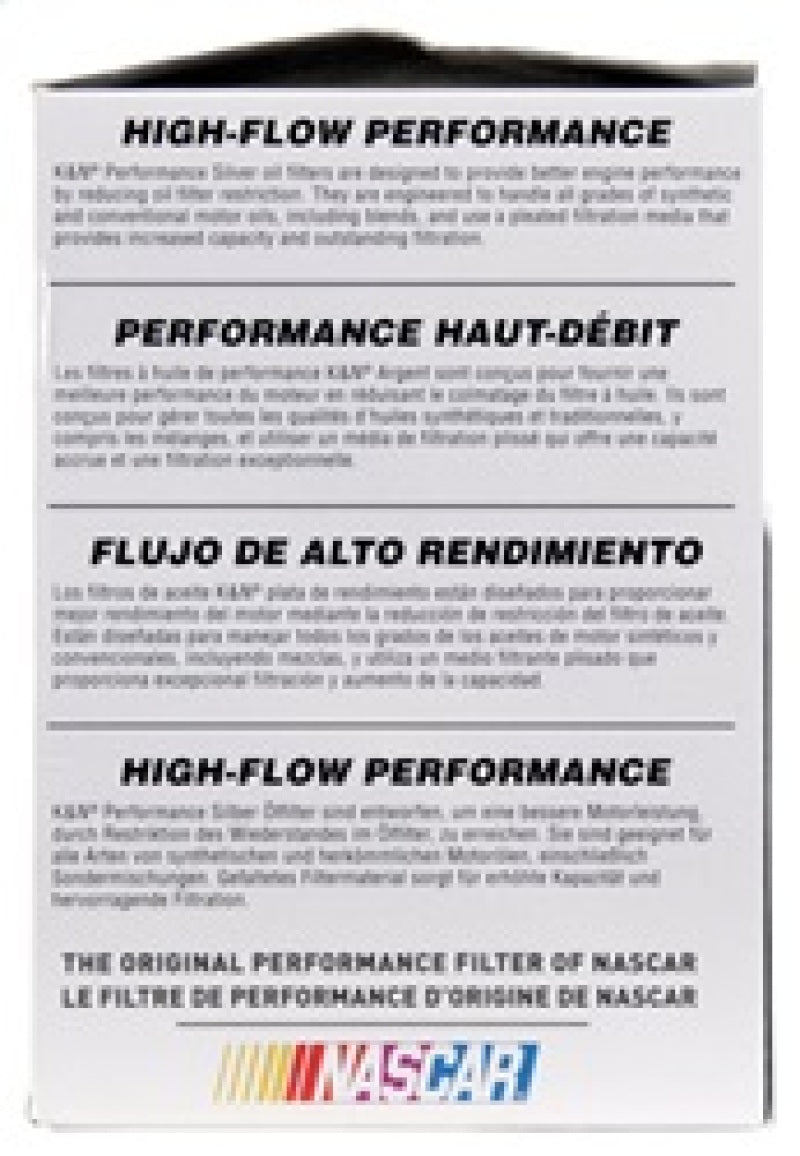 K&N Oil Filter for Ford/Audi/VW/Toyota/Mercury/Mazda/Nissan/Dodge/Lincoln/Volvo 3.656in OD K&N Engineering Oil Filters  AXOPROS