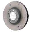 SHW 11-16 Porsche Panamera 4 3.6L w/o Ceramics Right Front Slotted Monobloc Brake Rotor (298615302B) SHW Performance Brake Rotors - Slotted  AXOPROS