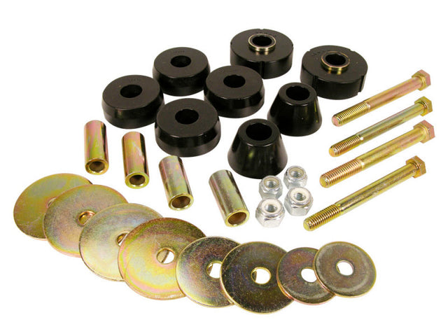 Prothane 63-66 Chevy C10 1/2Ton 2wd PU Body Mount - Black Prothane Bushing Kits  AXOPROS