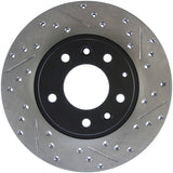 StopTech Slotted & Drilled Sport Brake Rotor Stoptech Brake Rotors - Slot & Drilled  AXOPROS