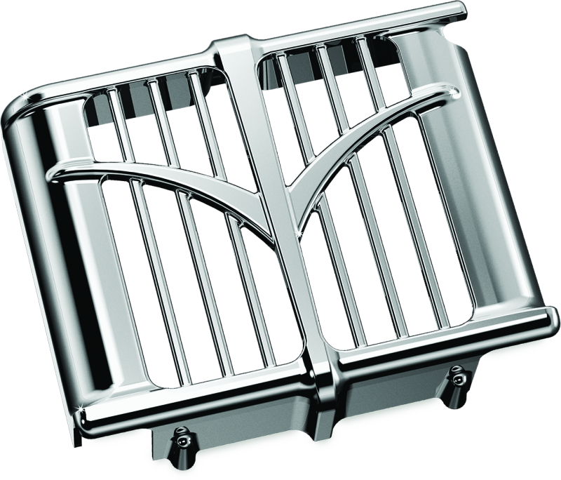 Kuryakyn Oil Cooler Cover 14-23 Indian Models Chrome Kuryakyn Other Body Components  AXOPROS
