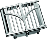 Kuryakyn Oil Cooler Cover 14-23 Indian Models Chrome Kuryakyn Other Body Components  AXOPROS