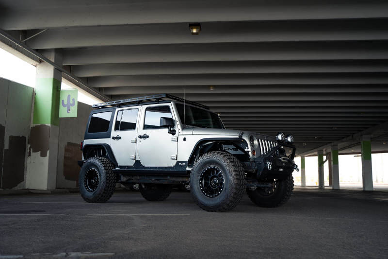 DV8 Offroad 07-18 Jeep Wrangler JK Full-Length Roof Rack DV8 Offroad Roof Rack  AXOPROS