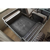 Rugged Ridge Floor Liner Cargo Black 1946-1981 Willys UNIVERSAL / Truck / Station Wagon Rugged Ridge Floor Mats - Rubber  AXOPROS