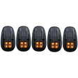 ANZO ANZO 1999-2002 Dodge Ram 3500 LED Cab Roof Light Kit Smoke 5pc Sidemarkers & Indicators aftermarket performance part