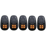 ANZO ANZO 1999-2002 Dodge Ram 3500 LED Cab Roof Light Kit Smoke 5pc Sidemarkers & Indicators aftermarket performance part